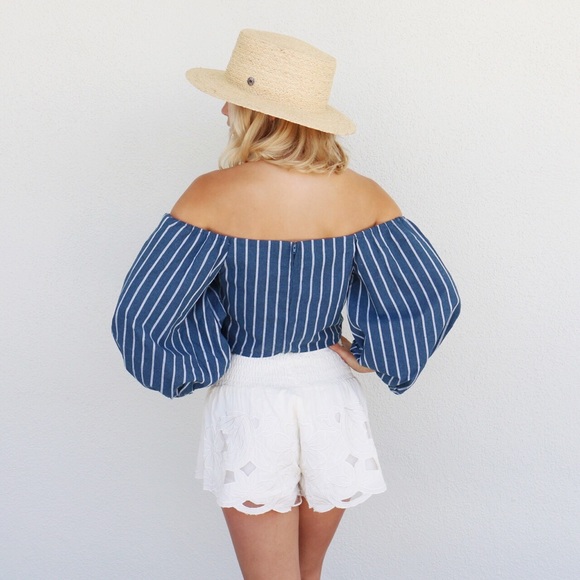 ivory lace shorts - Picture 4 of 5